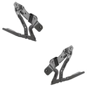 Repf130533-repf130534a4 Rareelectrical New Pair Of Hood Hinge Fits Ford By Fo1236171 Am5z16796c Fo1236170 Am5z16797c