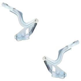Reph130535-reph130536a1 Rareelectrical New Pair Of Hood Hinge Fits Hyundai Accent Le By Hy1236136 Hy1236134 Hy1236135