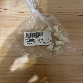 63171367868 Replacement 0038009892 7x Expanding Nut Plastic Bmw 325i 318i M3 325is 325ix