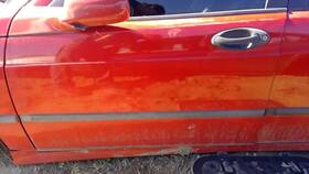 120-59344l Saab Local Pickup Only Driver Left Front Door Vin E 4th Digit Fits 99-10 9-5 6