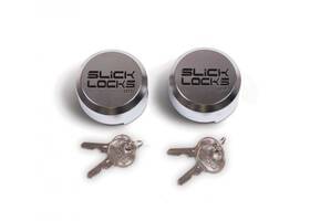Sl-al-pl-2ka Slick Locks 2 Aluminum Pucks Keyed Alike-