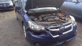 130-59325ar Subaru Local Pickup Only Passenger Rear Side Door Electric Sedan Fits 12-16 Impreza 1