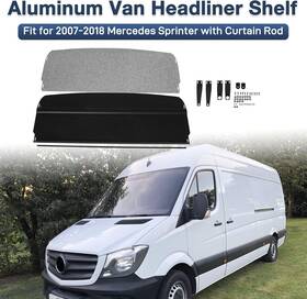 Ti-c1318 Tiewards Aluminum Van Headliner Shelf Fit For 2007-2018 Mercedes Sprinter New