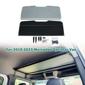 To-c1317 Tixo Aluminum Van Headliner Shelf Fit For 2019-2023 Mercedes Sprinter Upgraded
