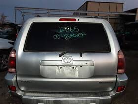 170-60629c Toyota Local Pickup Only Trunk/hatch/tailgate Without Spoiler Fits 03-09 4 Runner 127