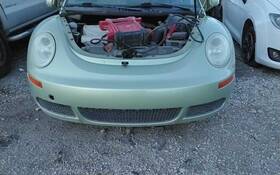 105-50104b Volkswagen Local Pickup Front Bumper Without Fog Lamps Fits 06-10 Beetle 1289043