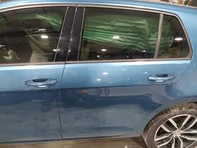 130-60525al Volkswagen Local Pickup Only Driver Rear Side Door Light Tint Glass Opt 4kc Fits 15-21 Go