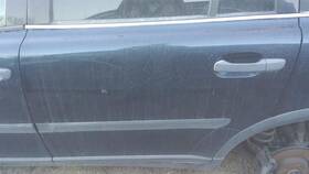 130-58665bl Volvo Local Pickup Only Driver Left Rear Side Door Hardened Fits 03-14 Xc90 58