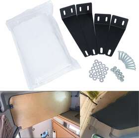 Vsqp033 Vsshop Diy Van Headliner Shelf Refit Kit Fits For Mercedes Sprinter High Roof 2007-2018