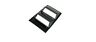 W-253 Chq Console Gauge Cover Bezel Camaro Nova Center Floor