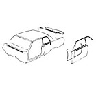 Ws068m Yearone Mini Weatherstripping Kit For Gm Coupe Models