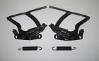 Zkit445 Gt Chevelle El Camino Hood Hinge Kit Pair With Springs