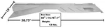 1968-77 Bronco Cowl Lower Panel. Fixed Price $280.71.