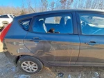 2012 Hyundai Accent Passenger Rear Door Shell Gray Used Local Pickup Only. Fixed Price $284.95.
