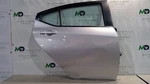2020-2024 Nissan Versa Rear Right Door Silver (damaged). Fixed Price $329.50.