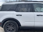 2021-2024 Ford Bronco Sport Right Passenger Side Rear Door White. Fixed Price $720.00.