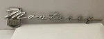 Vintage Mercury Monterey Custom Side Panel Emblem Name Metal Trim Badge. Fixed Price $47.00.