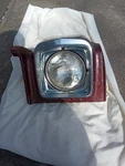 1975 1976 1977 Chevelle Malibu Headlight Fender Extension Lh. Fixed Price $137.74.