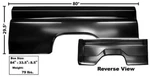 1960-66 Chevy Pickup Bedside For Fleetside Shortbed Lh New. Fixed Price $741.47.