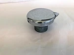 Gas Cap, Flip Top, Spring Loaded Chrome Lid, Street Rod Motorcycle Custom. Fixed Price $50.00.
