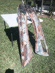 Original 1938 Ford Deluxe L/r Hood Side Panels . Fits 1939 Standard Also. Fixed Price $150.00.
