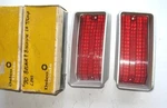Nos 1970 Chevrolet Belair Biscayne Tail Lamp Lenses Pair 5962343 5962344 New Gm!. Fixed Price $39.00.