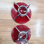 65 Ford Falcon Single Tail Light A, Chrome Bezel/lens. Fixed Price $30.00.