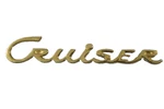 "cruiser" Fender Script (gold) Nos 1962 Studebaker 1343244. Fixed Price $41.40.