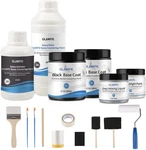 Black Marble Countertop Paint Epoxy Refinishing Kit, Kitche. Fixed Price $156.98.