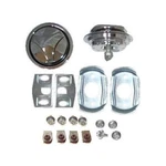1970 Mustang Mach Complete Hood Lock Kit, 18 Pc. Fixed Price $160.00.