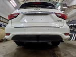 Rear Bumper With Park Assist Fits 16-20 Infiniti QX60 3165412. Fixed Price $614.00.