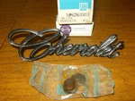 Nos 1972 Chevrolet Caprice Grille Emblem (attaching Speed Nuts Missing!). Fixed Price $49.00.