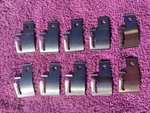 1950 1951 1952 Chevy Bel Air Hardtop New Rear Window Reveal Molding Clip Set. Fixed Price $165.00.