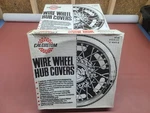 13 Calcustom Wire Wheel Caps Vintage Antique Set Of Four 4 Covers. Fixed Price $199.99.