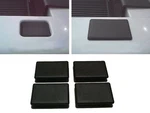 4 Black Truck Bed Stake Hole Cover Plugs Fit 1999 Thru 2013 Gmc Sierra. Fixed Price $25.99.