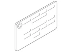 Genuine Bmw Info Label 64-50-6-985-512. Fixed Price $17.82.