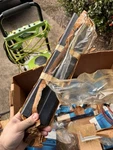 Nos 1985-1986 Ford Mustang Rh Rear Quarter Panel Molding E5ZZ-6129038. Fixed Price $95.00.