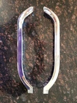 1961 1962 1963 Ford Thunderbird Right & Left Eye Brow Trim C1SB 16856-A 57-A. Fixed Price $30.00.