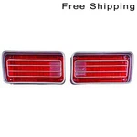Goodmark Set Of Tail Light Lenses Fits Chevrolet Chevelle GMK4033845702P. Fixed Price $186.23.