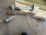 1949-1952 Chevy Bumper Guards & Bars Oem Deluxe Chrome Accessory Set Gasser Rat. Fixed Price $260.00.