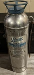 Vtg Pyrene Fire Extinguisher Soda Acid Blue Lid 1/2 Gallon Stainless Steel. Fixed Price $39.50.