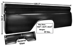 1960-66 Chevrolet Pickup Bedside Fleetside W/ Long Rh New. Fixed Price $922.40.