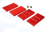 Energy 3.6113R Leaf Spring Insulator (red) For 67-69 Chevy Camaro / 69-74 Nova. Fixed Price $39.99.