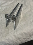 1962 Ford Falcon Left Lh And Rh Front Upper Top Fender Ornaments Oem. Fixed Price $80.00.