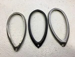 Original 1938 1939 Ford Coupe Sedan Delivery Tail Lamp Bezels Lot Of 81A-13448. Fixed Price $19.00.