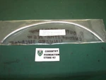 Jaguar E-type Headlamp Outer Chrome Finisher BD35668. Fixed Price $44.00.