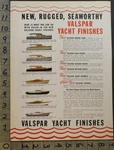 1938 Valspar Yacht Motorboat Finish Marine Paint Sailboat Cabin Cruiser Ad 28342. Fixed Price $21.95.
