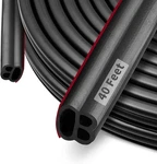 40 Feet Rubber Weather Stripping Door Seal Large Gap And Easy Installation, Self. Fixed Price $29.20.