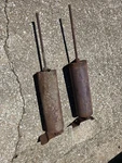 Gm 1941 Pontiac Convertible Cabriolet Top Cylinders Lh Rh Pair Original. Fixed Price $156.37.