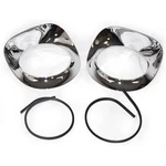 Golden Star HL07-55P Head Light Bezel Set 1955-1957 Gm C10 Chrome Finish Pair. Fixed Price $155.31.